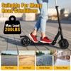 10x2.75-6.5 Scooter Tire, Electric 10 inch Rubber Tubeless Wheels Off-Road