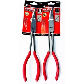 ATE 2 ATE PRO 11" LONG 90 DEGREE BENT NEEDLE NOSE PLIERS LONG REACH PLIER #23015