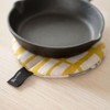 &NE NHK-173-KSBK Round Pot Holder, Koshi Black, Diameter 6.1 x