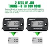 YOOREAL Tachometer, operating hour counter, magnetic recording, maintenance, display shut-off