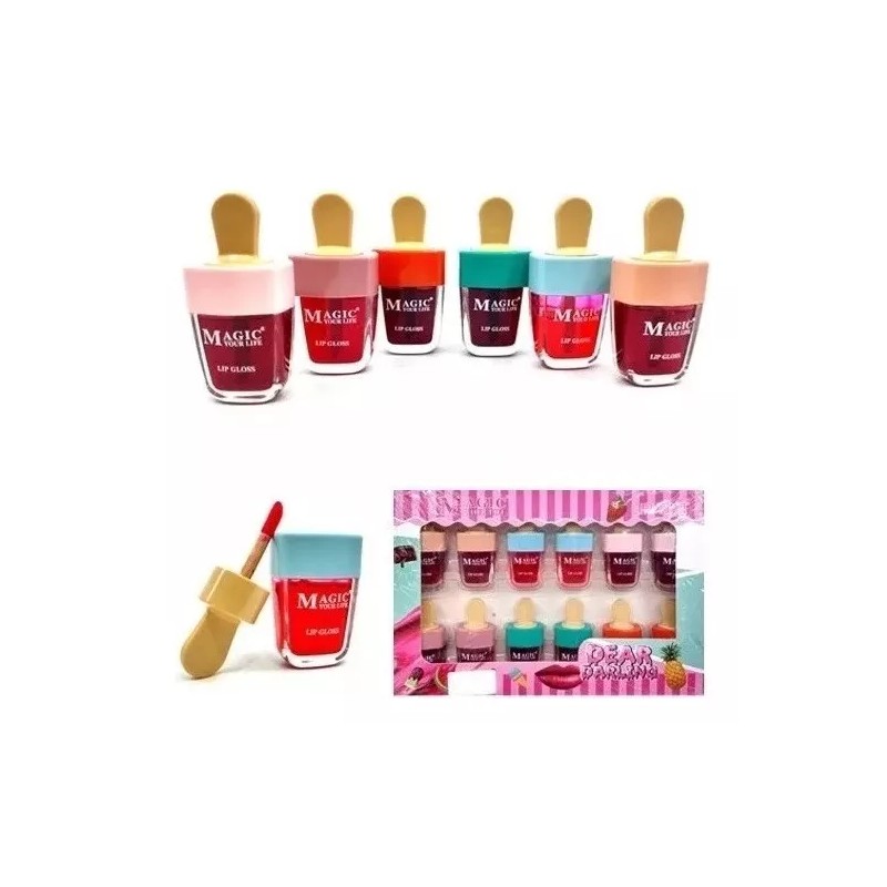 Didier Market Tinta Labial Forma De Paleta Coreana Magic Maquillaje