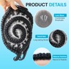 lumeng cornrow braided wigs Afro Braid Toupee for Black Men