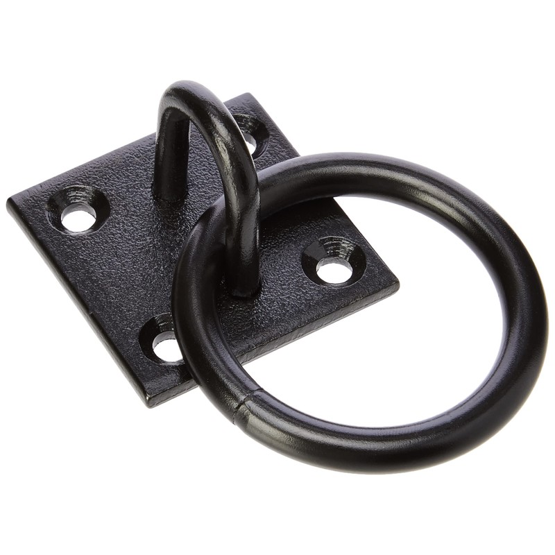 Faithfull FAICHBRING Black Jappaned Steel 8 mm Ring On Steel