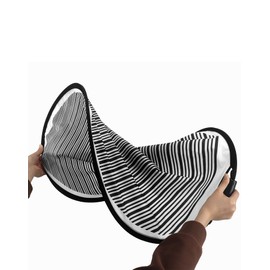 QWORK® Dent Reflector Board Dent Reflector Board with Bag Foldable for Fix Car Body Door Scratches 80 cm