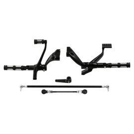 TCMT Forward Control Pegs Levers Linkage Fit for Harley Sportster XL1200 XL 883 Forty-Eight Roadster Nightster Superlow Iron 883 2004-2013