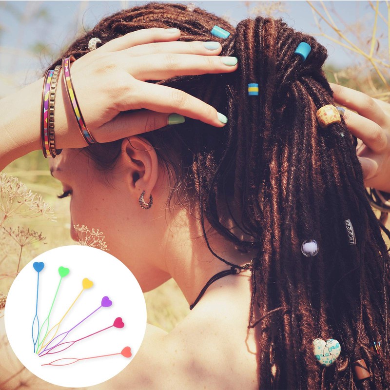6 Pcs Hair Beader Tool for Braids 1000 Pcs Mini