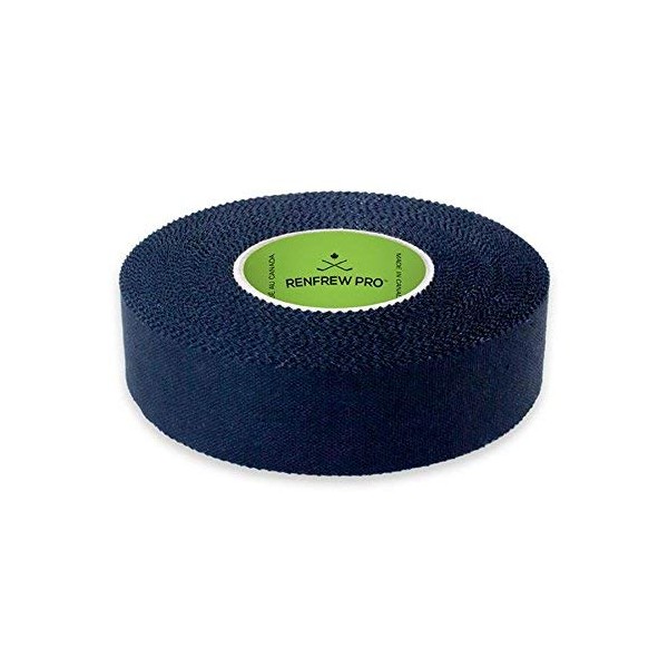 Renfrew Cloth Hockey Tape, 1" (Black XT, 25m)