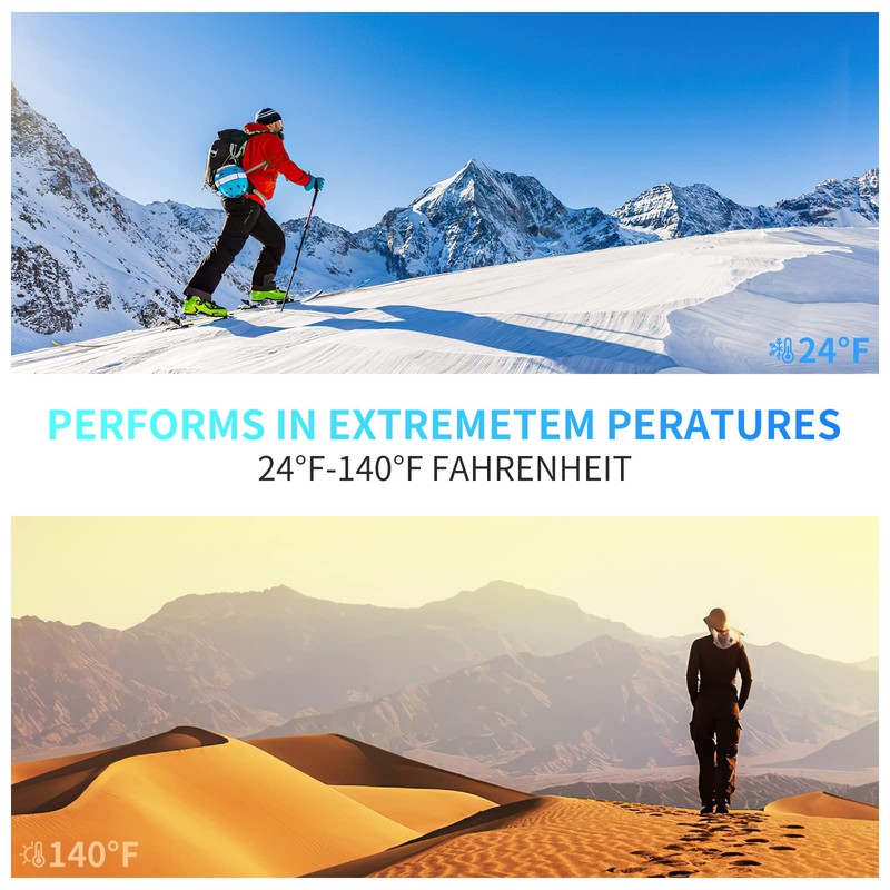 POWEROWL Rechargeable AAA Batteries PRO, High Capacity 1100mAh, Premium NiMH