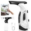 Window Vacuum Squeegee Cordless, 2000Pa Electric Window Cleaner Tool