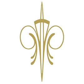 Pinstripes Decoration Laptop Car Bike Chopper Vinyl Decal Sticker (PS-07) (Gold, 8 inches x 4.4 inches)