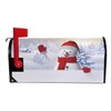 ALAZA Christmas Snowman Magnetic Mailbox Cover MailWraps Garden Yard Home