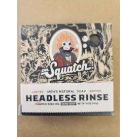 Dr. Squatch Limited Edition HEADLESS RINSE Natural Soap Bar