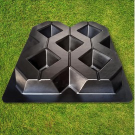 BETONEX Concrete Grass Pavers Breeze Block Paving Bricks Mold ABS 2mm Parking - Plastic Mold