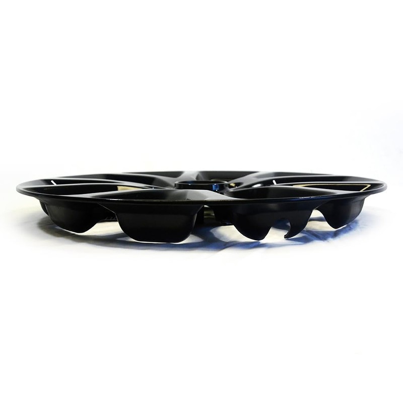 Brighter Design Set of 4 Gloss Black 10 Vent 17"