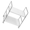 2 Tier Countertop Organizer Nordic Style Large Space Removable Cabinet
