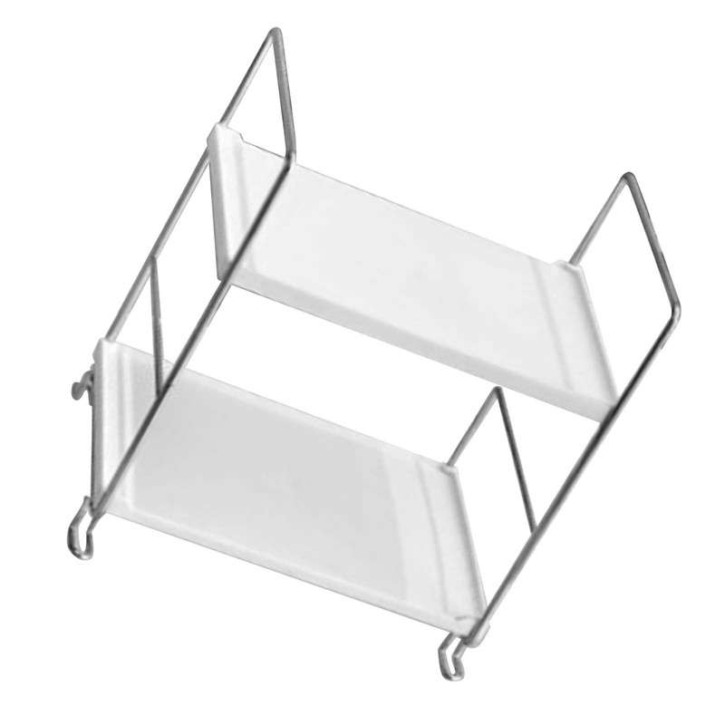2 Tier Countertop Organizer Nordic Style Large Space Removable Cabinet