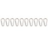 10Pcs Carabiner Clip Spring Snap Hook Heavy Duty Quick Link