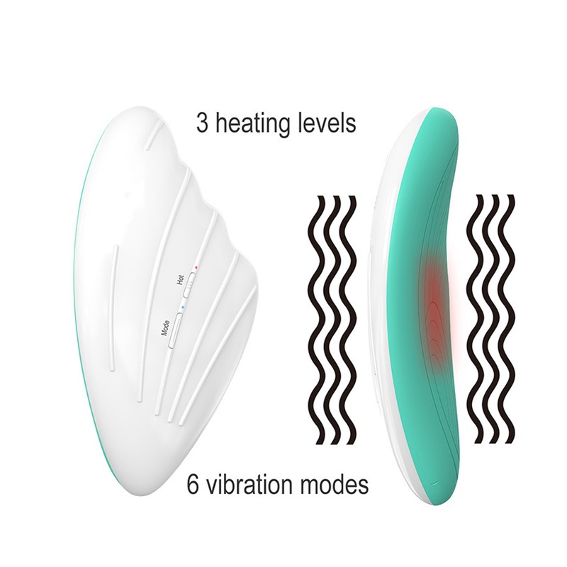 Warming Lactation Massager 6 Vibration Modes 3 Heating Modes Relieve