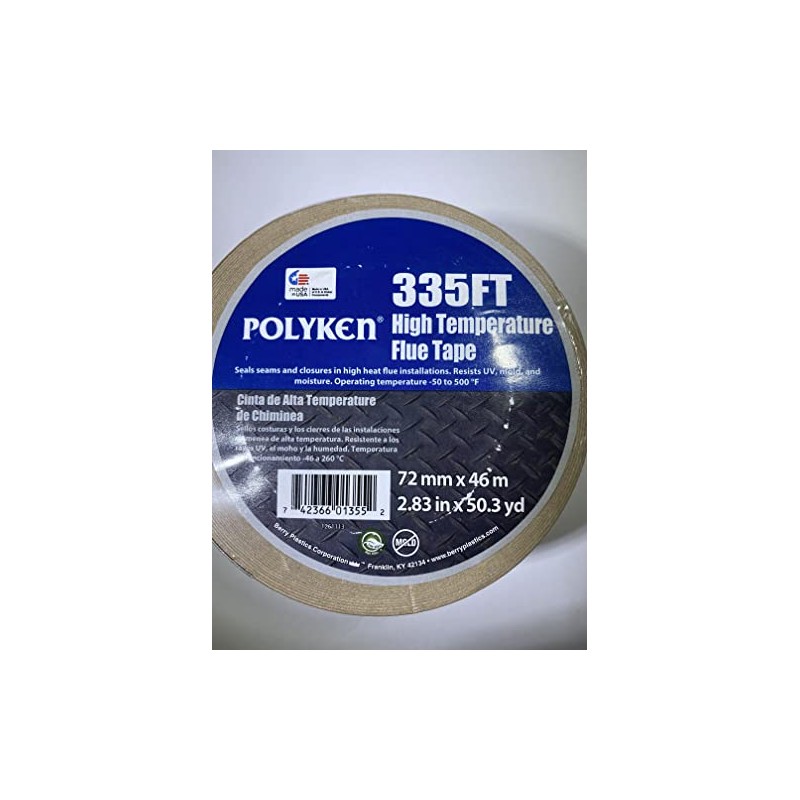 Polyken 335FT High Temperature Flue Tape