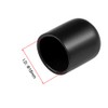 sourcing map 10pcs Rubber End Caps 18mm ID Vinyl Round