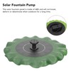 Lotus Leaf Floating Fountain Low Water Protection ABS Floating Solar