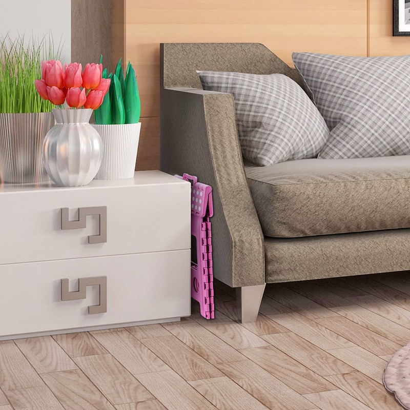 ACKO Folding Step Stool - 13 inch Height Premium Heavy