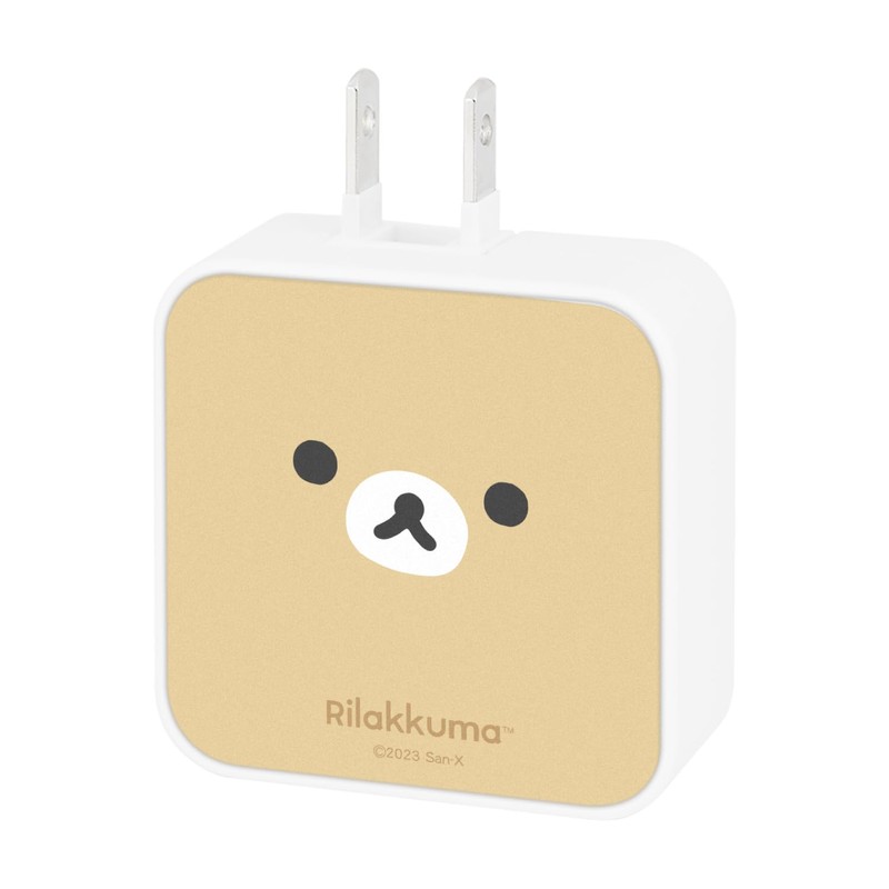 Gourmandies Rilakkuma GRC-336A USB/USB Type-C AC Adapter