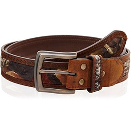 Nocona Men's Camo Center Inlay, Mossy Oak Camo, 32