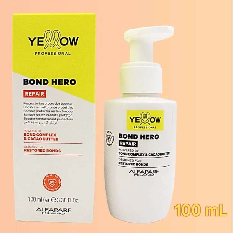 Yellow Bond Hero Repair Tratamiento Reparador Capilar 100 Ml