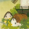 RIOLIS Cross Stitch Kit - PT-0045 - Windmill