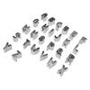 26Pcs Stainless Steel Alphabet Letter Cookie Cutters for Baking DIY,