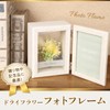 Nanairo-kan Dried Flower Photo Frame, Retirement Gift, Wedding Gift, Flower,