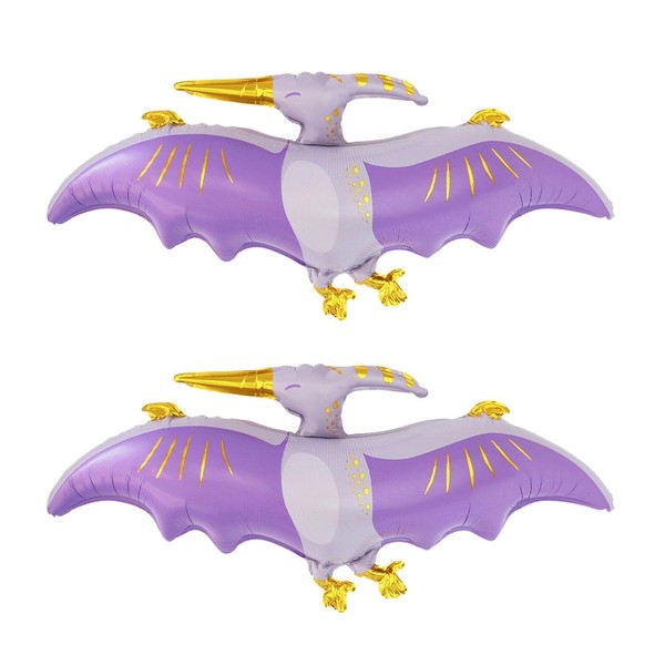 NIDHFG 2 Pieces Cartoon Dinosaur Balloons, Children'S Party Balloons, Party