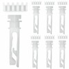 APUXON 20pcs The Stem and Gear for Vanes Carrier of