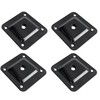 Gedotec Angle Mounting Plate Slanted with M8 Thread for Furniture