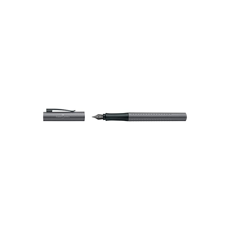 Faber-Castell Grip Edition F Fountain Pen - Anthracite, 140947