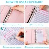 72 Budget Sheet Replacement Sheets Notepad Budget Sheet A6 6