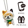 LamPlanning Traveling Mameshiba Key Holder, Mascot, Ball Chain, Back Charm,