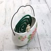 Craftsman House Mosquito Trap Incense Holder Hydrangea Rabbit Incense Pot