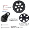Suitcase Caster Replacement, Luggage Tire Replacement Wheel Repair Carry Bag