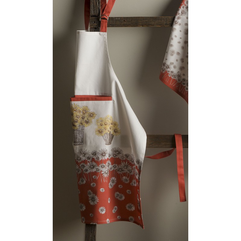Maison d' Hermine Bagatelle 100% Cotton 1 Piece Kitchen Apron