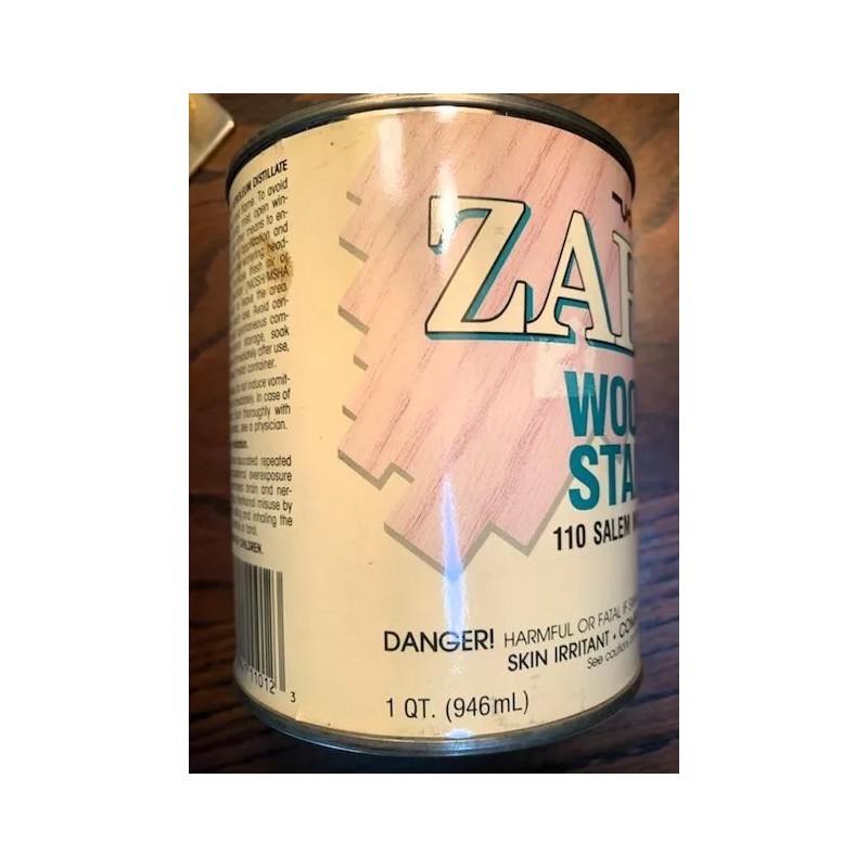 Zar Interior Stain 110 SALEM MAPLE Quart