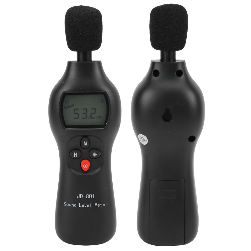 Digital Noise Detector Sound Level Measurement LightWeight LCD HighResolution Sound