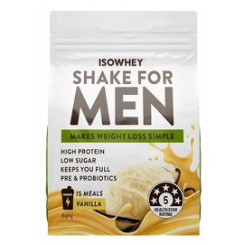 IsoWhey Shake for Men Vanilla 840g