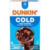 Dunkin’ Cold Iced Coffee, Powdered Instant Coffee Packs, 6 count