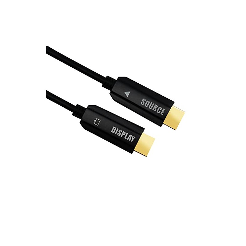 HDMI Fiber Optic Long Cables 33 feet Light High Speed