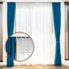 Craftsatin 100 Pcs Plastic Curtain Track Glider Ceiling Sliding Curtain