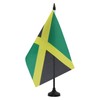 Jamaica Table Flag 5'' x 8'' - Jamaican Desk Flag