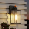 WIHTU Dusk to Dawn Outdoor Lighting Fixtures, Exterior Front Porch