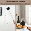 2-Pack Heavy Duty Telescopic Swatters – Durable Plastic Paddle with